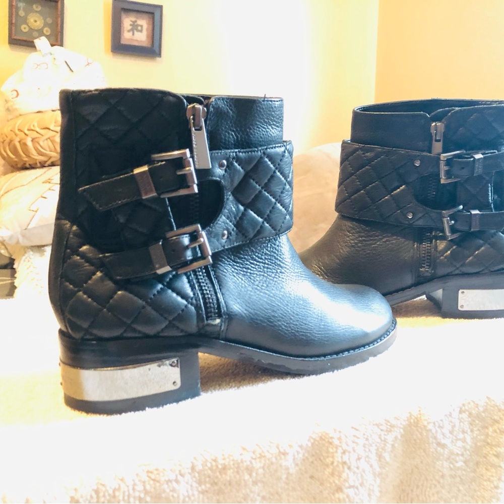 Vince camuto leather boots